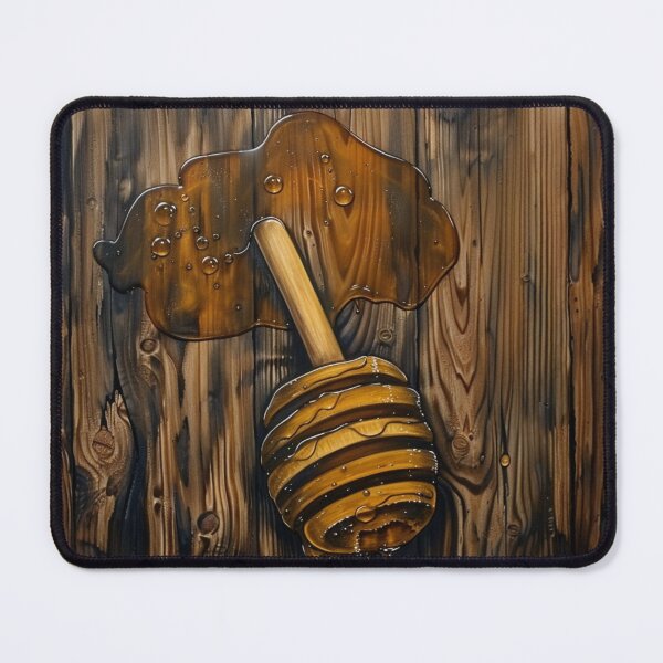 Item preview, Wood Honey Spoon Patern designed and sold by GrinGalore.