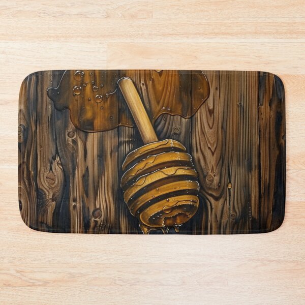 Item preview, Wood Honey Spoon Patern designed and sold by GrinGalore.