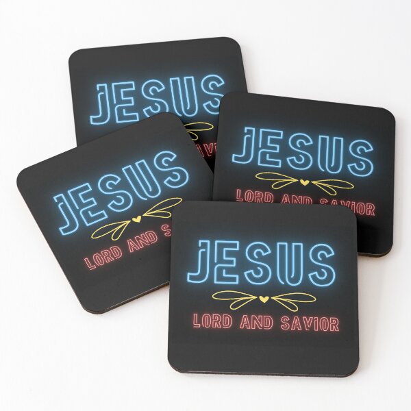 Item preview, Jesus, Lord and Savior neon sign designed and sold by RWCarpenter.