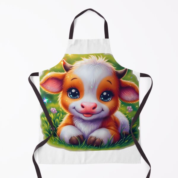 Item preview, Radiant Reverie: The Diamond Dust Cow designed and sold by AI-Only Creations.