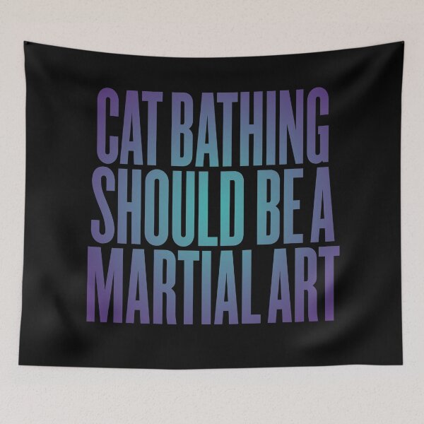 Item preview, Cat bathing should be a martial art. v.1 designed and sold by x1brett.