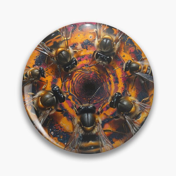 Item preview, Wasp Swarm Kaleidoscope Deep Crater  designed and sold by GrinGalore.