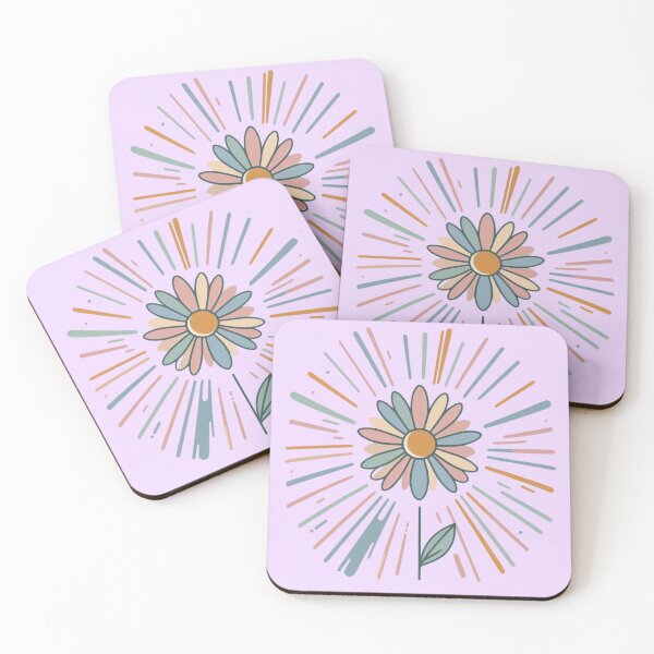 Item preview, Minimalistic Pastel Flower designed and sold by Tomasz C.