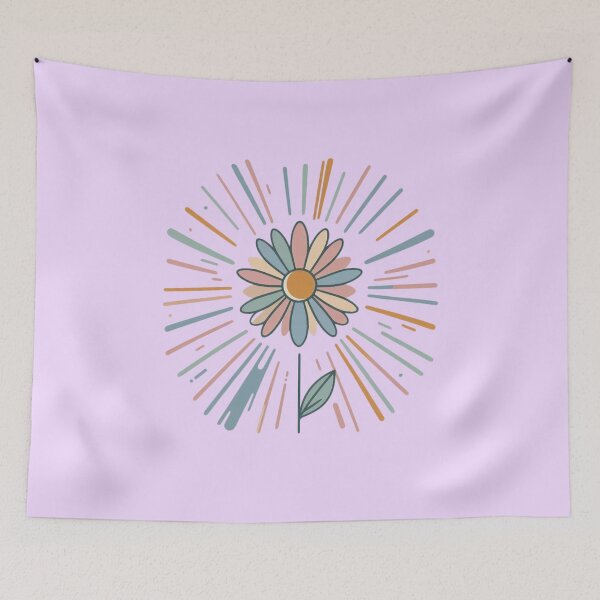 Item preview, Minimalistic Pastel Flower designed and sold by Tomasz C.