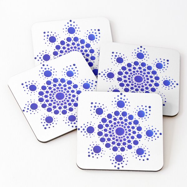 Item preview, Purple Dot Mandala Flower designed and sold by Cardiff Creative.