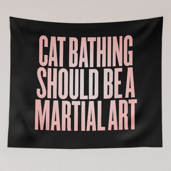 Item preview, Cat bathing should be a martial art. v.2 designed and sold by x1brett.