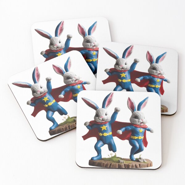 Item preview, Bunny Rescue Super Hero 3D Model designed and sold by andrew758.