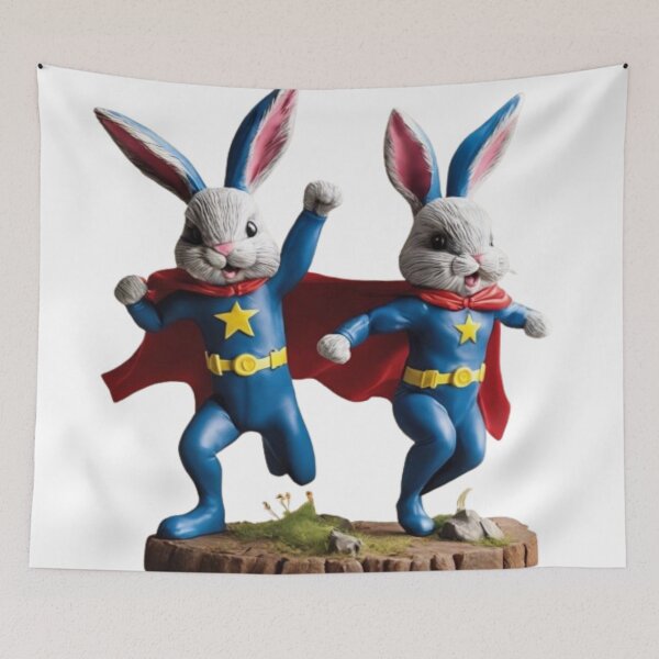 Item preview, Bunny Rescue Super Hero 3D Model designed and sold by andrew758.