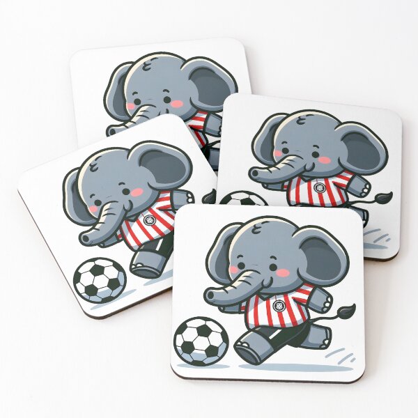 Item preview, Kawaii Elephant: Soccer Jersey And Ball designed and sold by CanvasCutie.