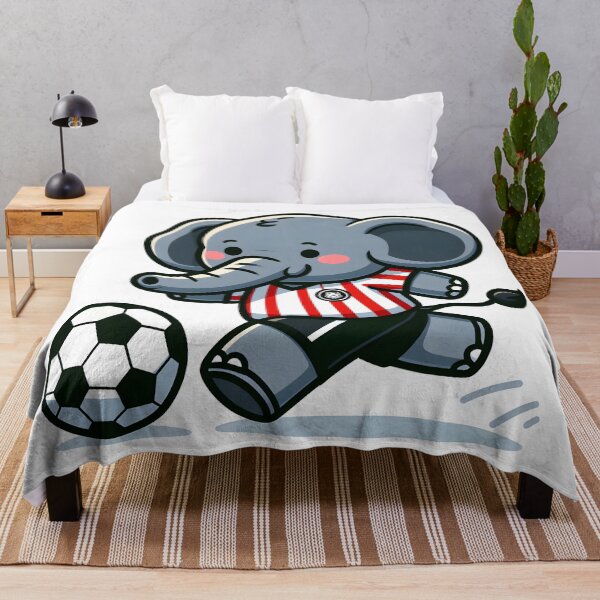 Item preview, Kawaii Elephant: Soccer Jersey And Ball designed and sold by CanvasCutie.