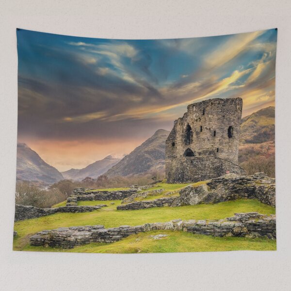Item preview, Dolbadarn Castle Snowdonia Wales designed and sold by AJEvans.