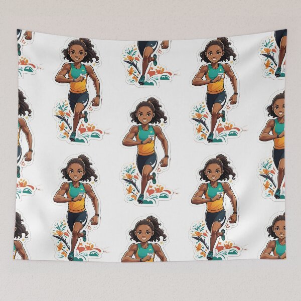 Item preview, Jamaican Javelin Thrower designed and sold by Toonlympics.