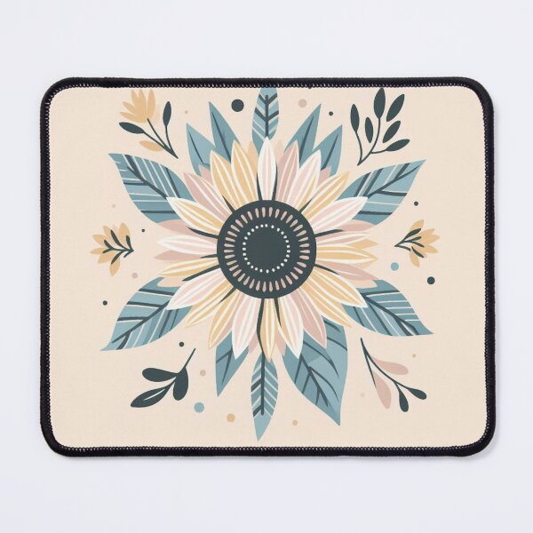 Item preview, Minimalistic Pastel Sunflower designed and sold by Tomasz C.