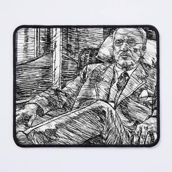 Item preview, CARL JUNG - ink portrait .3 designed and sold by lautir.