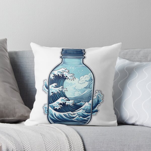 Item preview, waves in a bottle designed and sold by cold-waves.