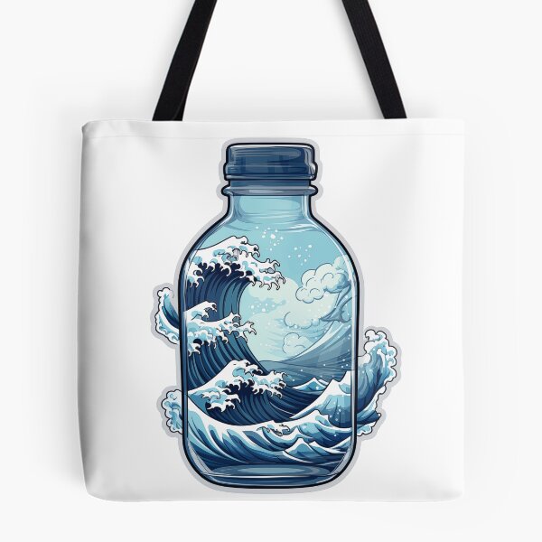 Item preview, waves in a bottle designed and sold by cold-waves.