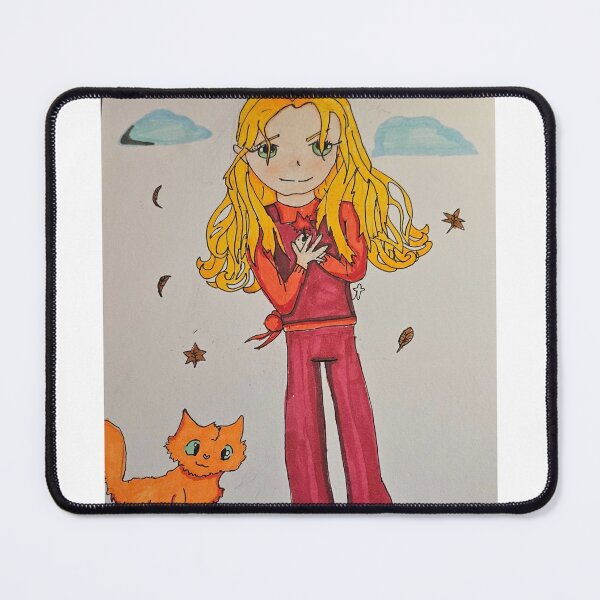 Item preview, Cute Autumn Girl designed and sold by Lightninglily.