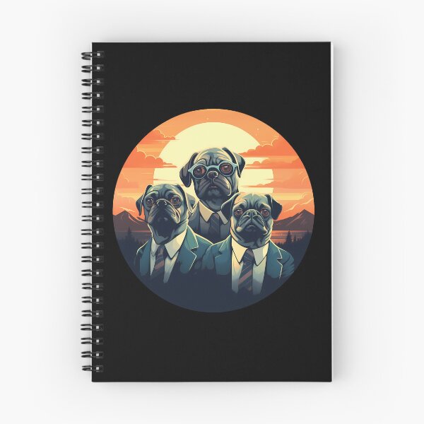 Item preview, Pug Agents Unleashed designed and sold by ghastlygraphix.