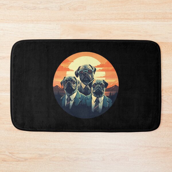 Item preview, Pug Agents Unleashed designed and sold by ghastlygraphix.