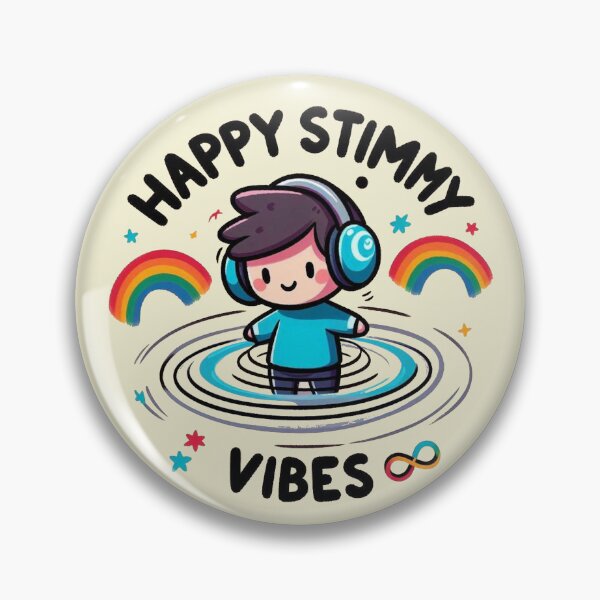 Item preview, Happy Stimmy Vibes designed and sold by Vkinsify.