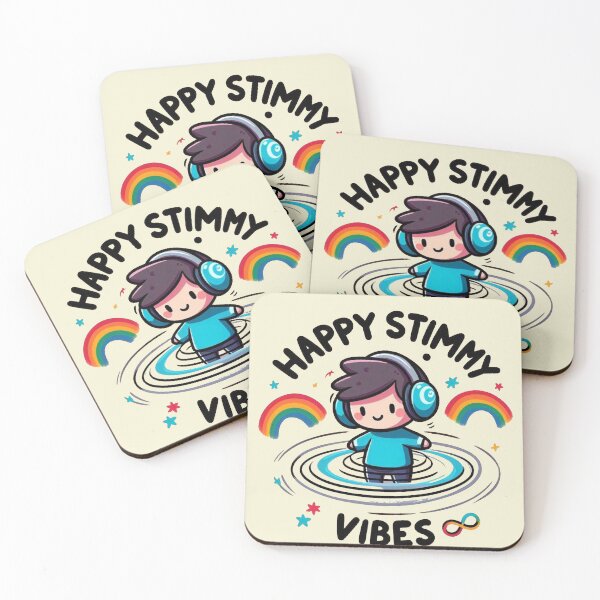 Item preview, Happy Stimmy Vibes designed and sold by Vkinsify.