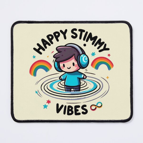 Item preview, Happy Stimmy Vibes designed and sold by Vkinsify.