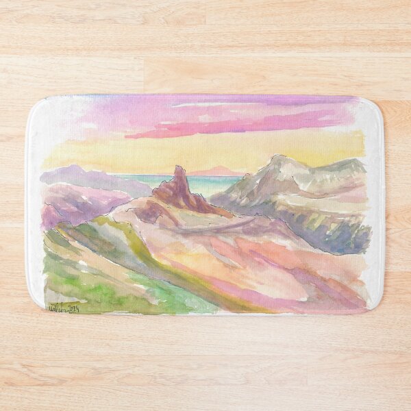 Item preview, Gran Canaria Canary Islands Roque Nublo with View of Tenerife designed and sold by artshop77.