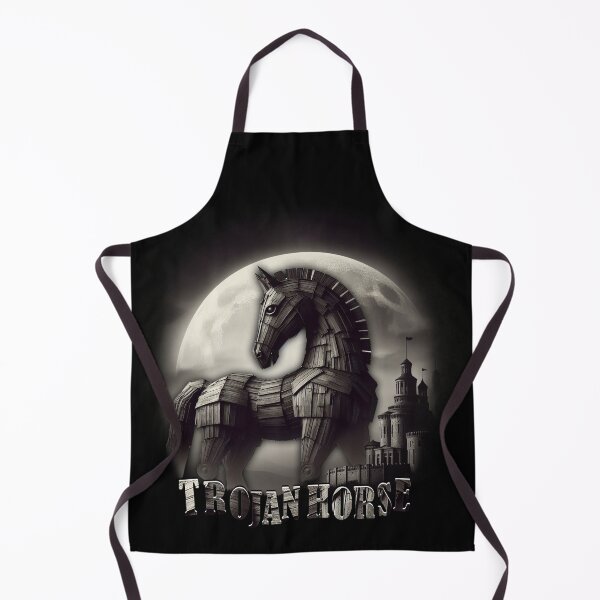 Item preview, Trojan horse, TROY, Malicious software, Computer attack designed and sold by CrisMor-Art.