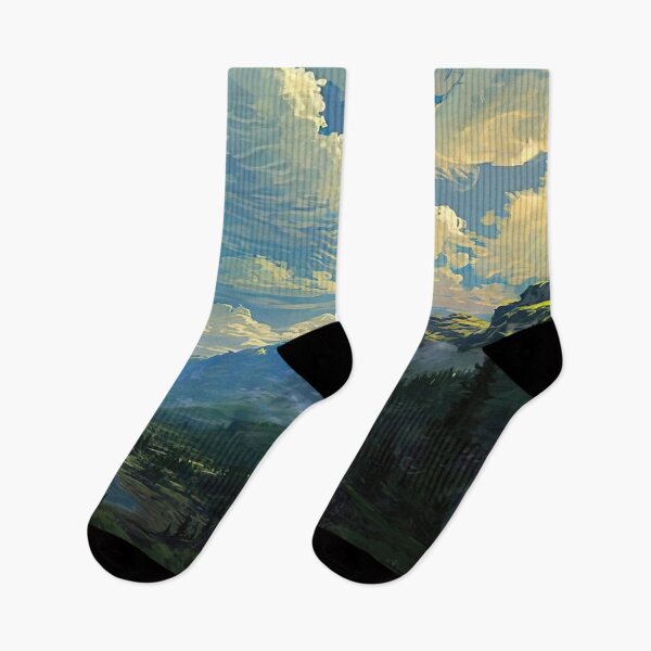 Item preview, Forest, Clouds and Mountains - Natural designed and sold by momosstyle.