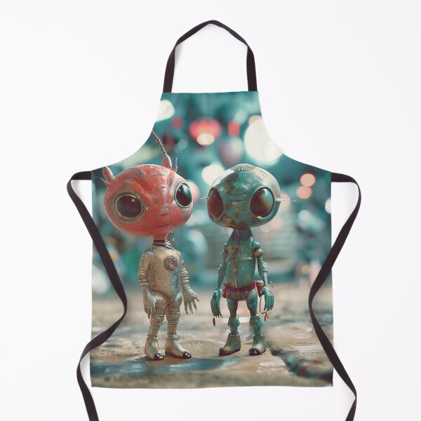 Aperçu de l'œuvre Art extraterrestre rétro modèle 3D créée et vendue par nomiraclehere.