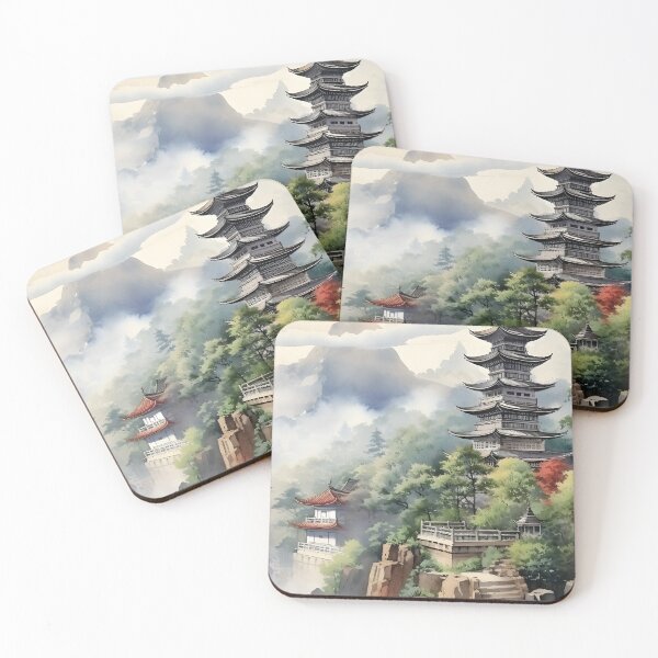 Artikelvorschau, Japanese Landscape 1 entworfen und verkauft von Made-by-Gus.