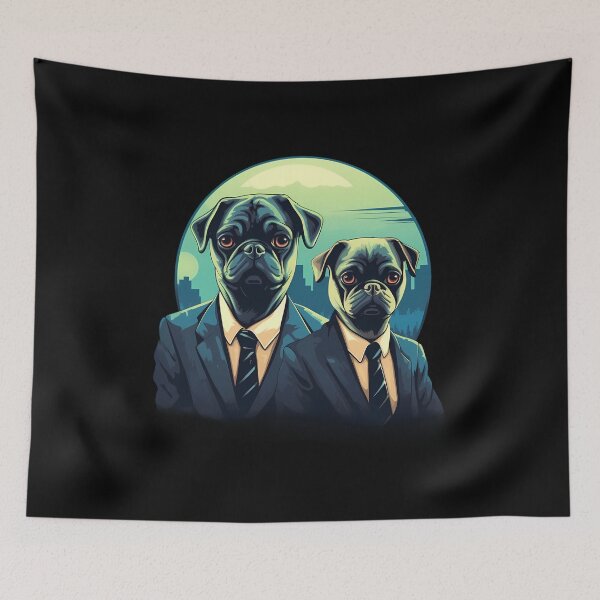 Item preview, FBI Pugs designed and sold by ghastlygraphix.