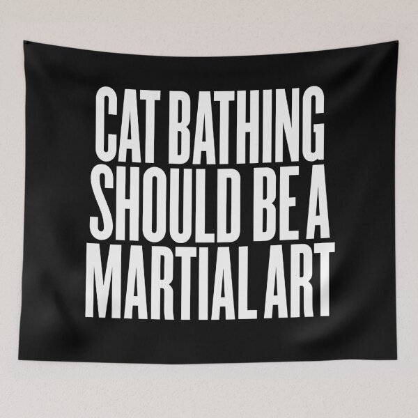 Item preview, Cat bathing should be a martial art. v.9 designed and sold by x1brett.