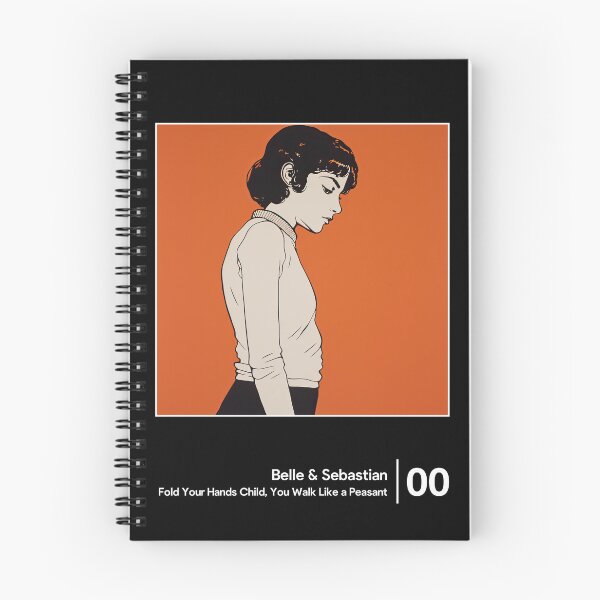 Aperçu de l'œuvre Belle & Sebastian - Illustration graphique de style minimal créée et vendue par Saudade--.