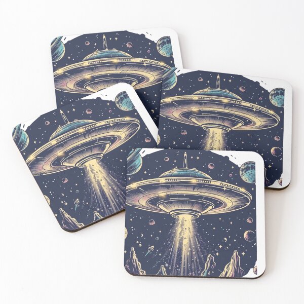 Item preview, unidentified flying object designed and sold by  Bold Border Studio..
