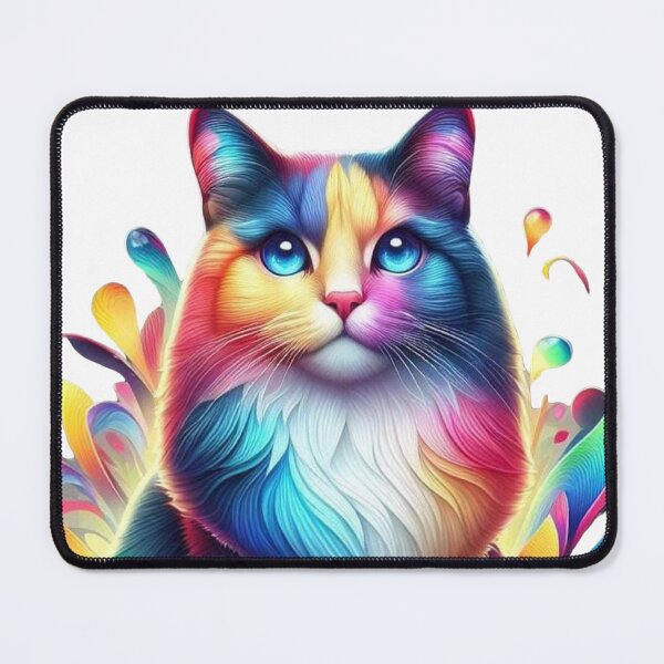 Item preview, Bright, Cute Cat, Kitten, Rainbow, Fun Cat Kids T-Shirt designed and sold by ROYAL-STAR.