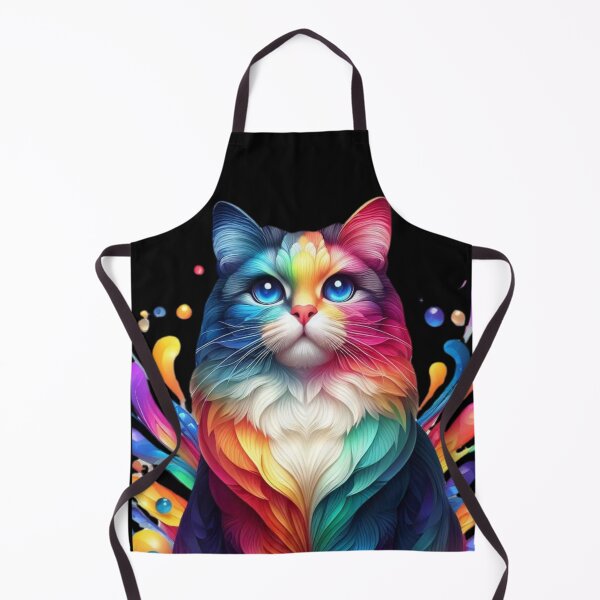 Item preview, Bright, Cute Cat, Kitten, Rainbow, Fun Cat Kids T-Shirt designed and sold by ROYAL-STAR.