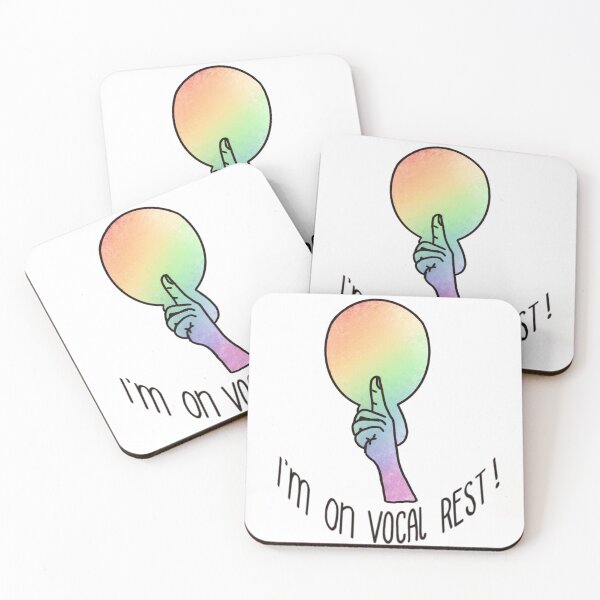 Item preview, I'm on vocal rest!  designed and sold by OffToTheTheatre.