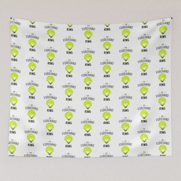 Item preview, The Forehand King - Tennis graphic design for tennis lovers designed and sold by TieBreak-Tennis.