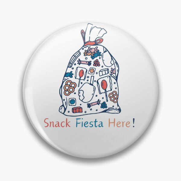 Item preview, Snack Fiesta Here! designed and sold by Salah ⭐️⭐️⭐️⭐️⭐️.