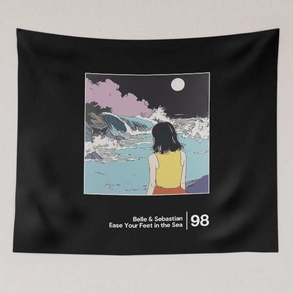 Item preview, Belle & Sebastian - Minimal Style Graphic Artwork  designed and sold by Saudade--.