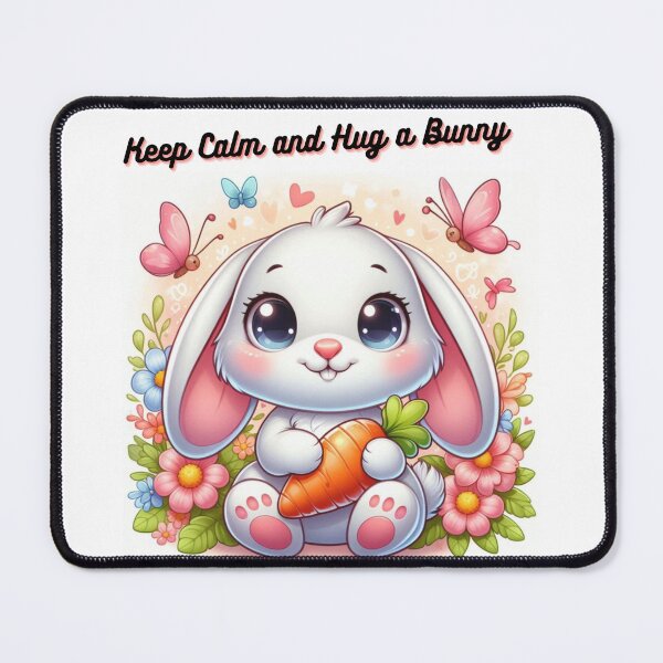 Item preview, cute bunny designed and sold by FrancelaSegura.
