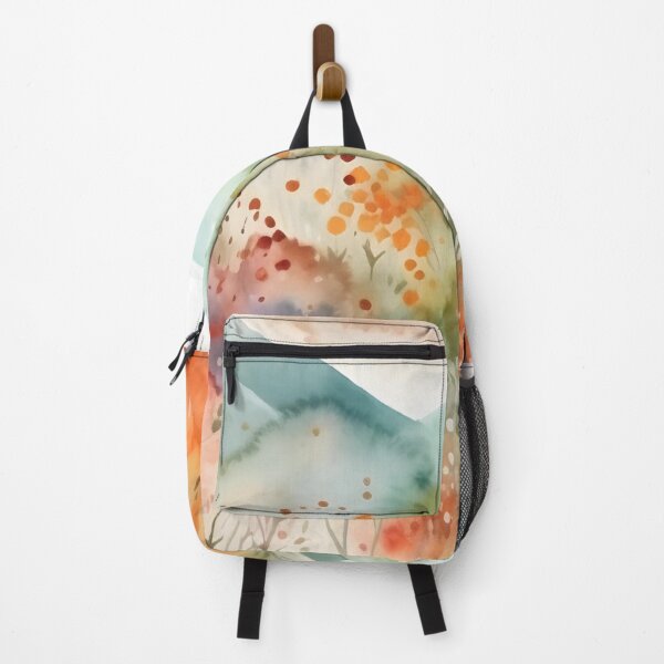 Item preview, Watercolor Abstract Spring Mountain  Scene Soft 1 designed and sold by StephanieLZ.