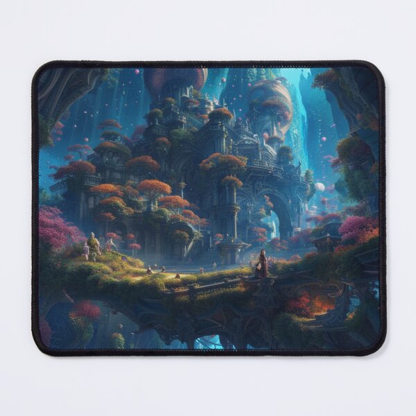 Item preview, Ancient Temple of Forest designed and sold by Itsapizzart.