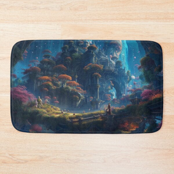Item preview, Ancient Temple of Forest designed and sold by Itsapizzart.