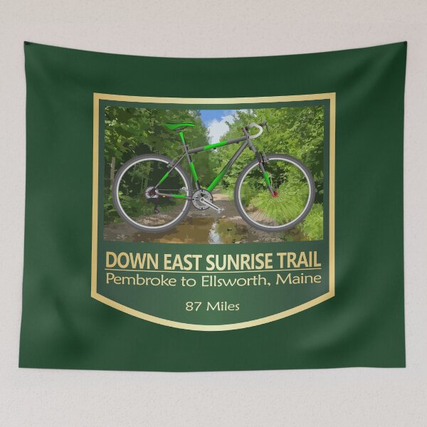 Item preview, Down East Sunrise Trail (bike2) designed and sold by curranmorgan.