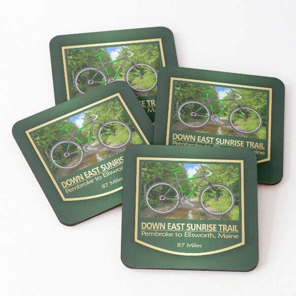 Item preview, Down East Sunrise Trail (bike2) designed and sold by curranmorgan.