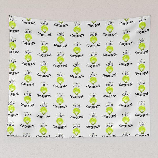 Item preview, The Court Conqueror - Tennis graphic design for tennis lovers designed and sold by TieBreak-Tennis.