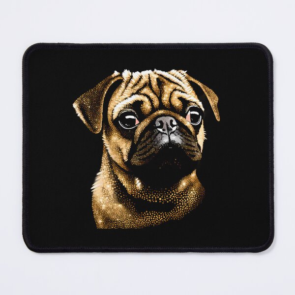Item preview, Glittering Pug designed and sold by ghastlygraphix.