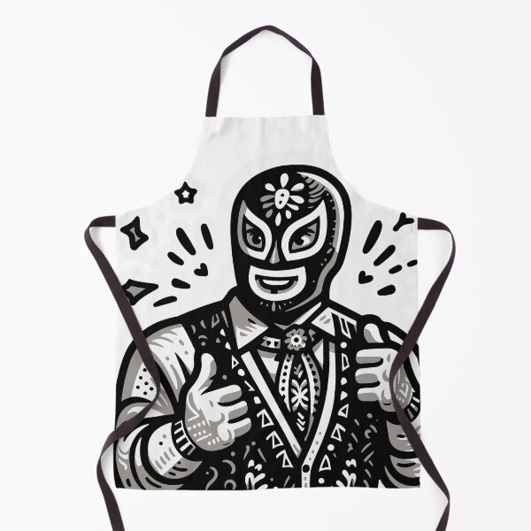 Item preview, Unmasking the Fierce Charm - Unleash Your Inner Luchador designed and sold by Edgar Ramirez.